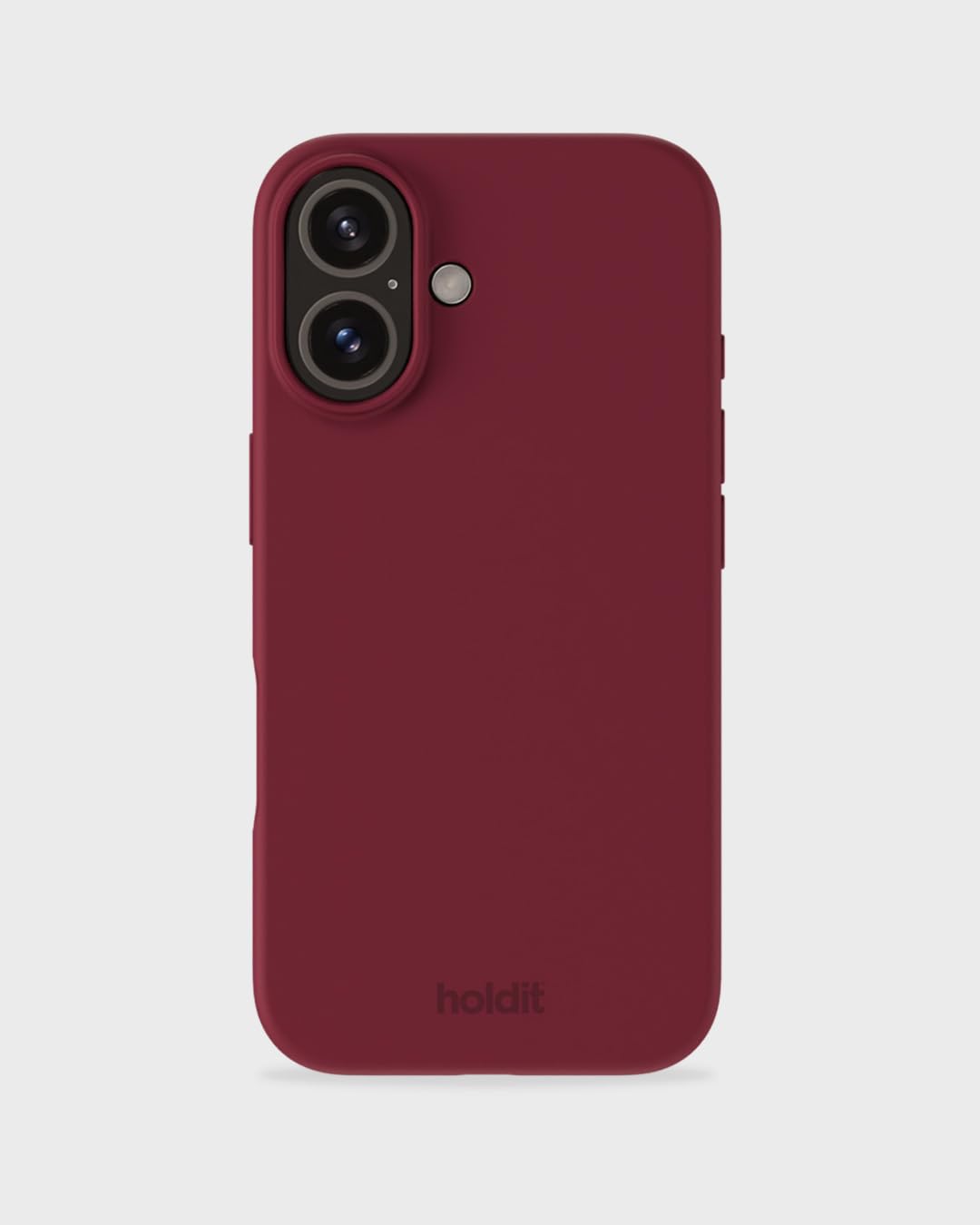 Amazon.co.jp: Holdit スマホケース (iPhone 16 / ワインレッド